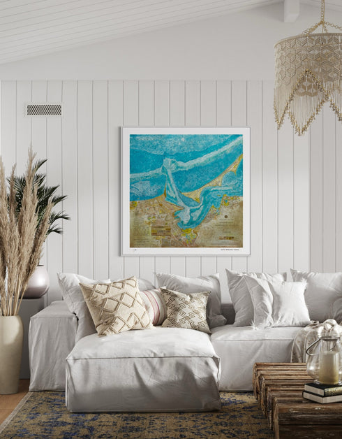 Nantucket Harbor Nautical Chart | Limited Edition Prints